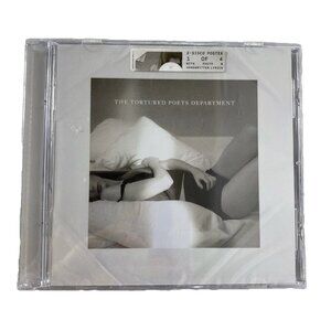 Taylor Swift The Tortured Poets Department CD + Bonus Track The Manuscript NEW